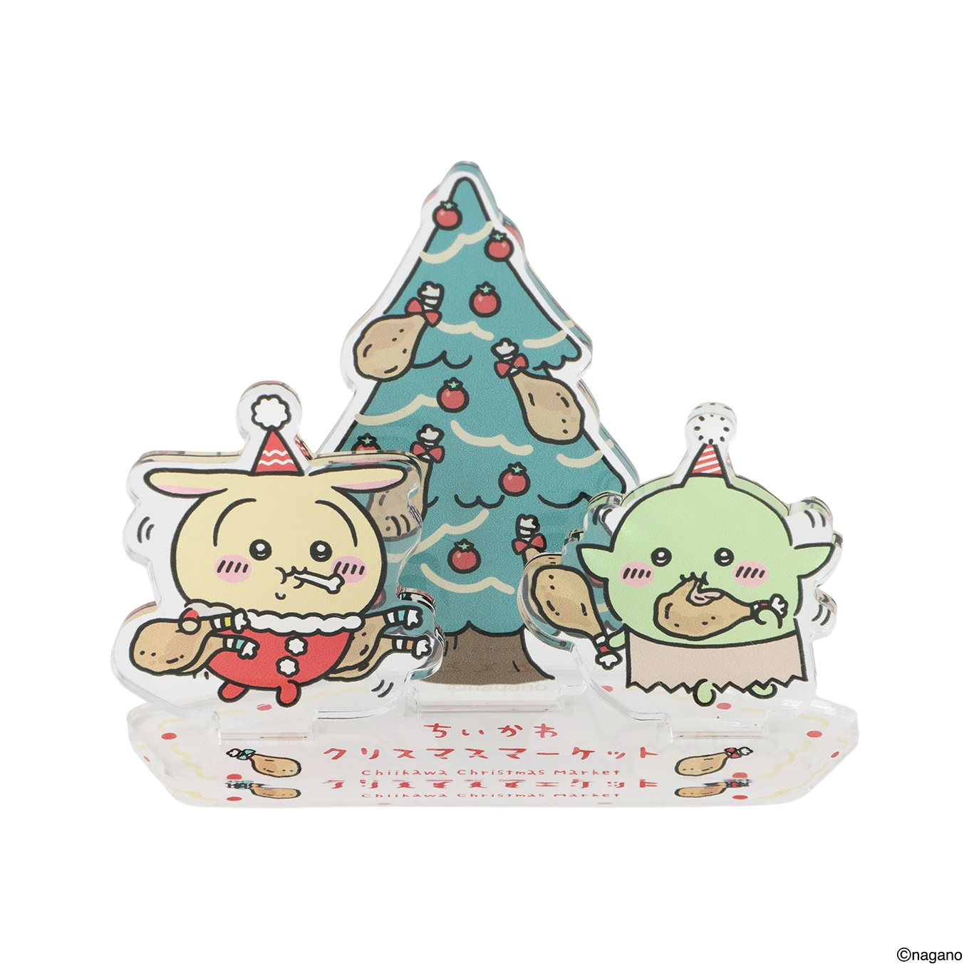ちいかわクリスマスマーケット レイヤーアクリルスタンド（うさぎとゴブリン）