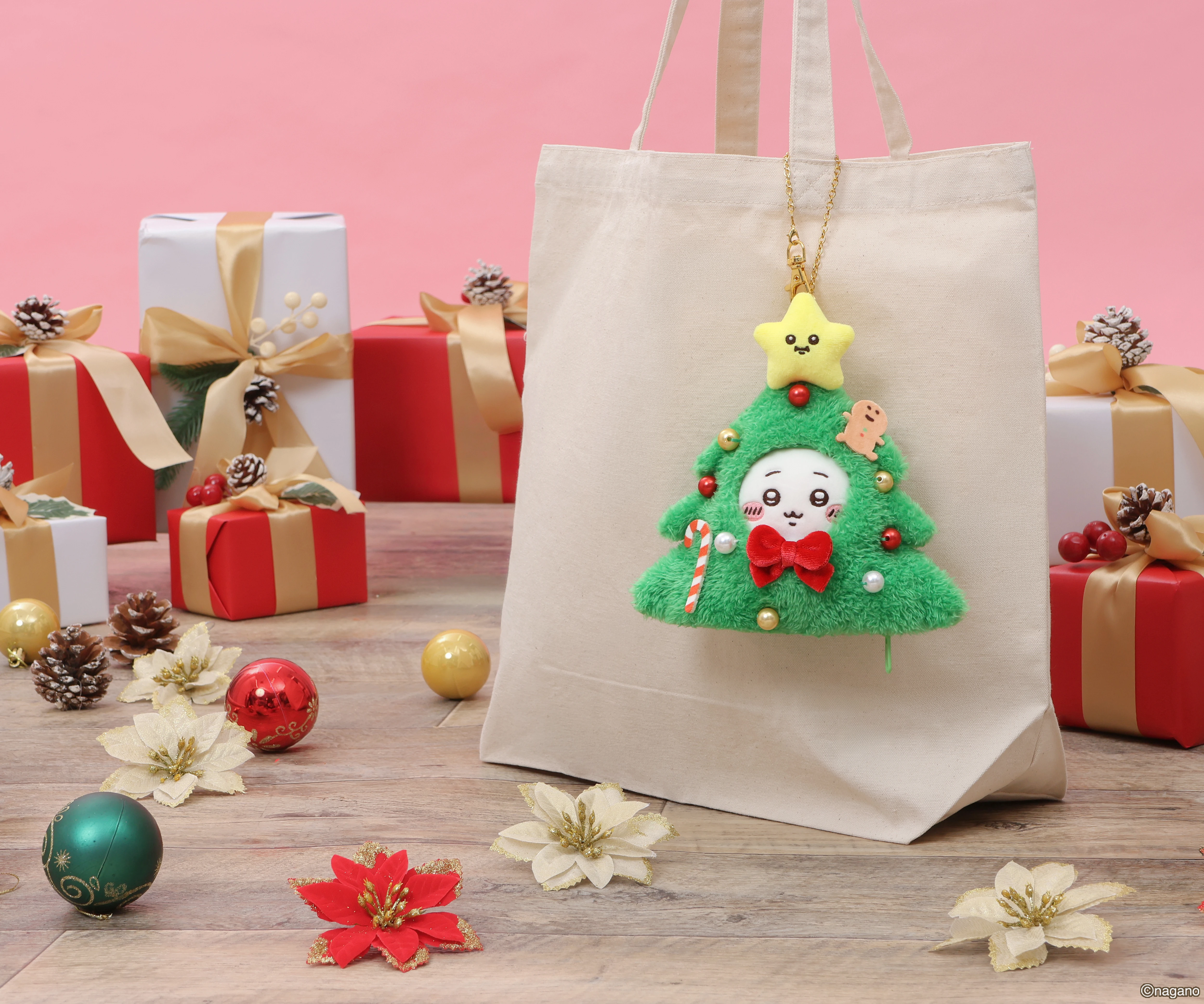 ちいかわクリスマスマーケット マスコットポーチ 商品画像4