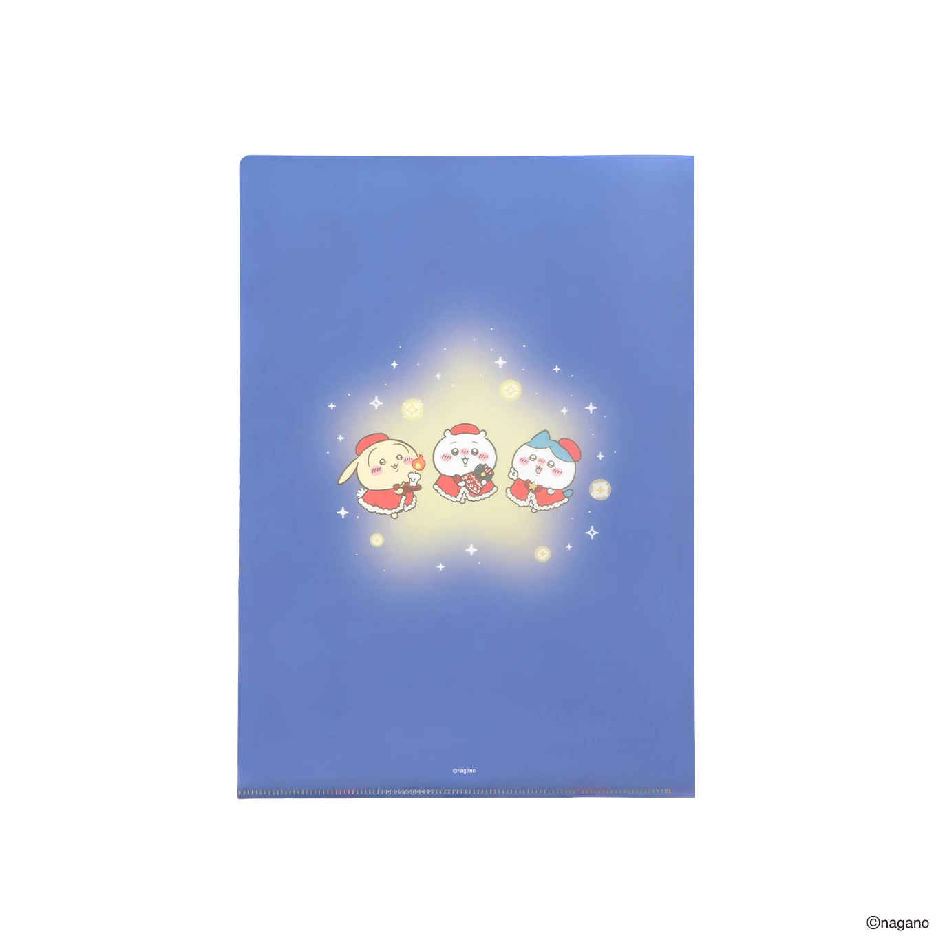 ちいかわクリスマスマーケット クリアファイル（クリスマスなみんな） 商品画像2