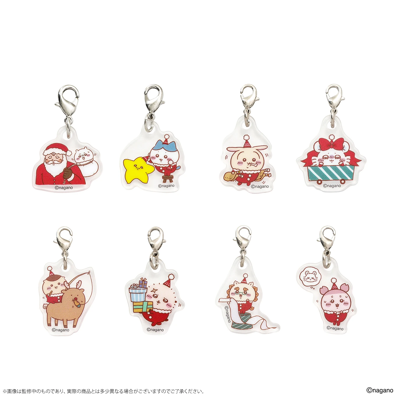 ちいかわクリスマスマーケット 【鎧さんマーケット】カスタムキーチャーム アクリルパーツ（キャラクター）