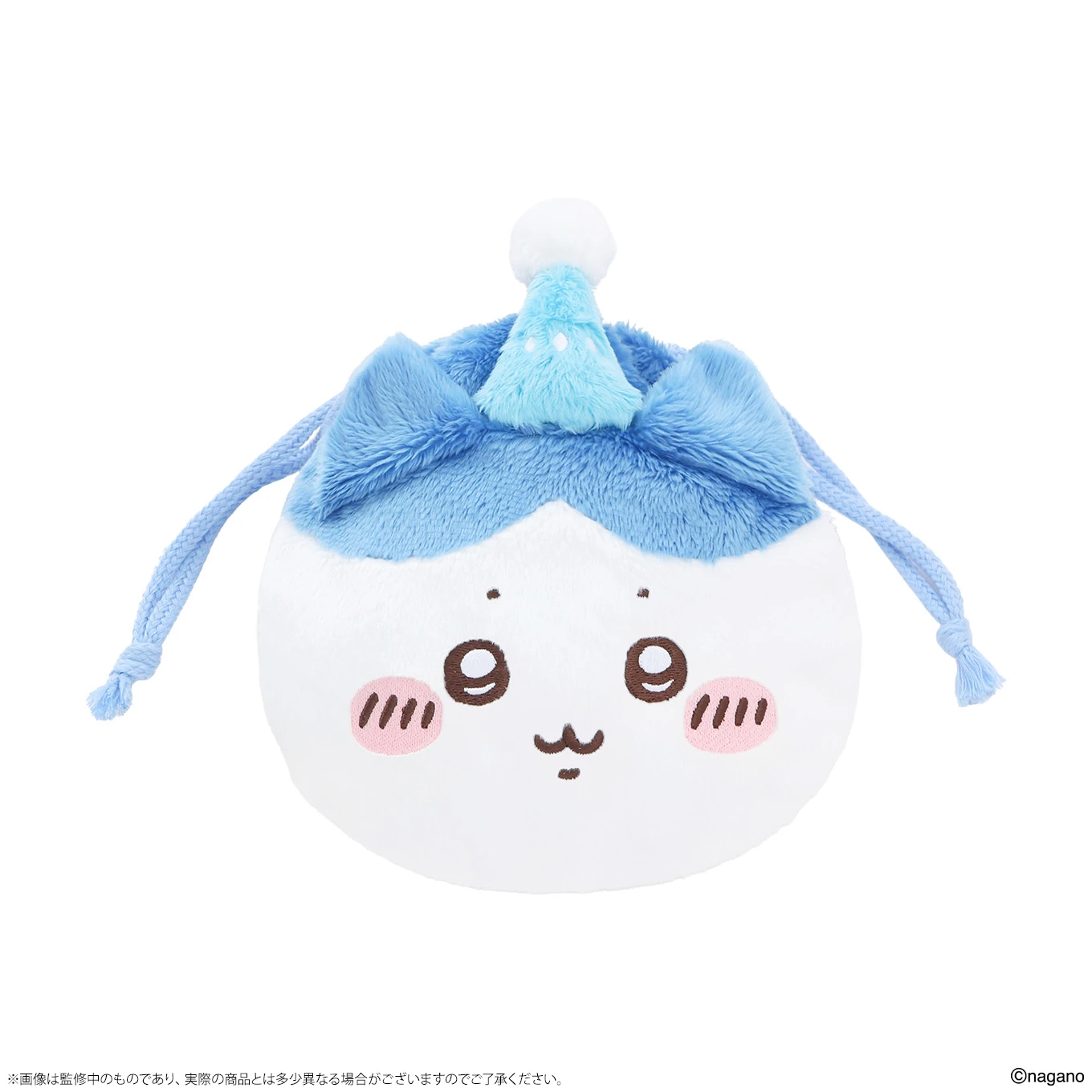 ちいかわクリスマスマーケット キャンディ入り巾着ポーチ（ハチワレ）