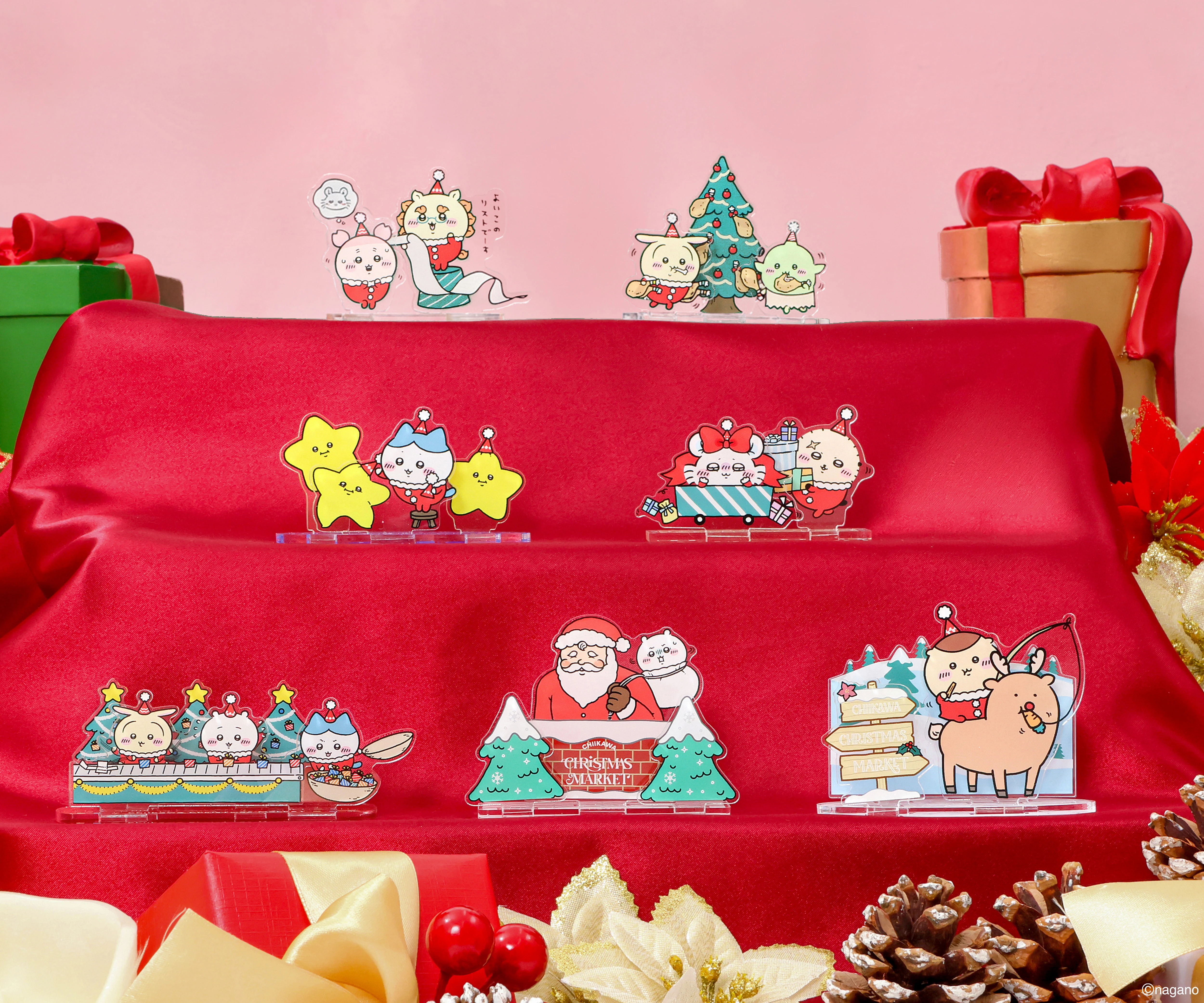 ちいかわクリスマスマーケット レイヤーアクリルスタンド（うさぎとゴブリン） 商品画像2