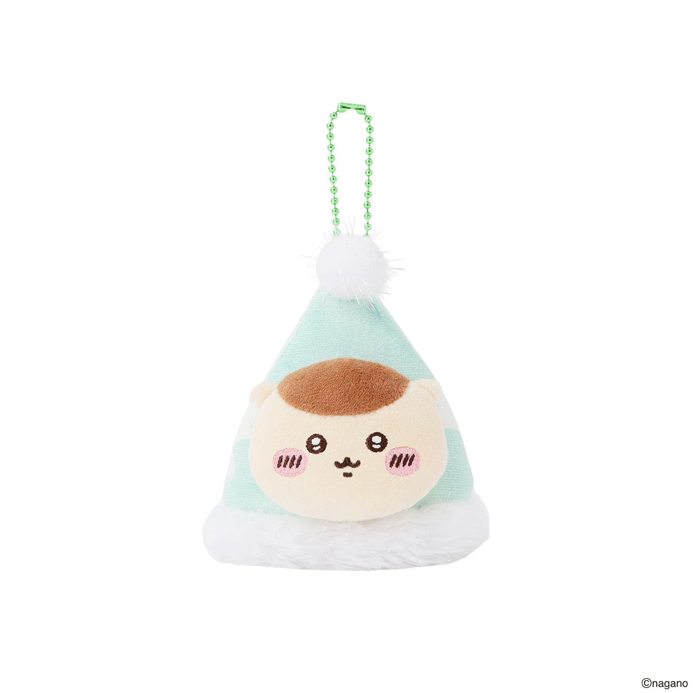 ちいかわクリスマスマーケット サンタさんの帽子キーホルダー（くりまんじゅう）