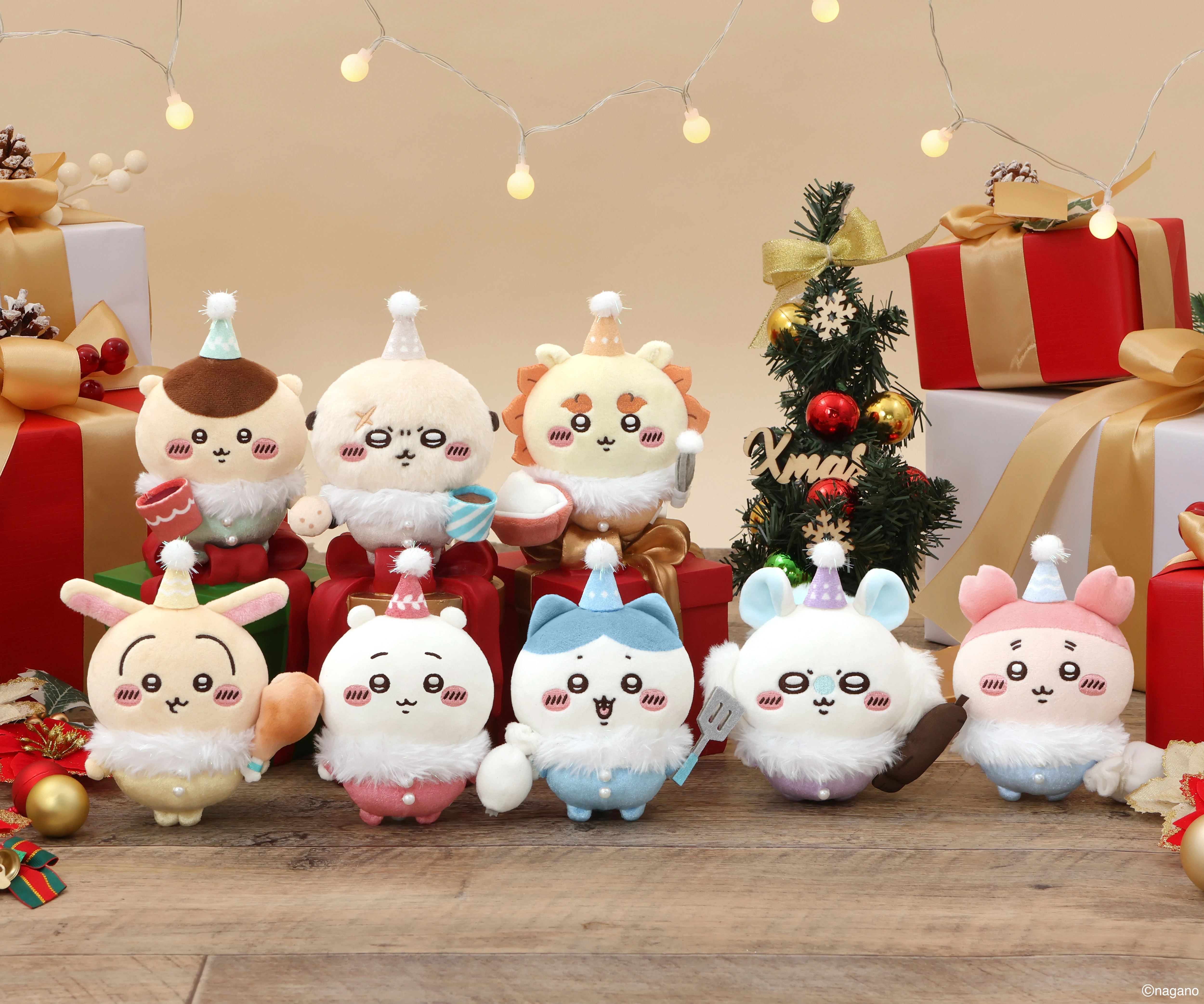 ちいかわクリスマスマーケット サンタさんなマスコット（ラッコ） 商品画像3