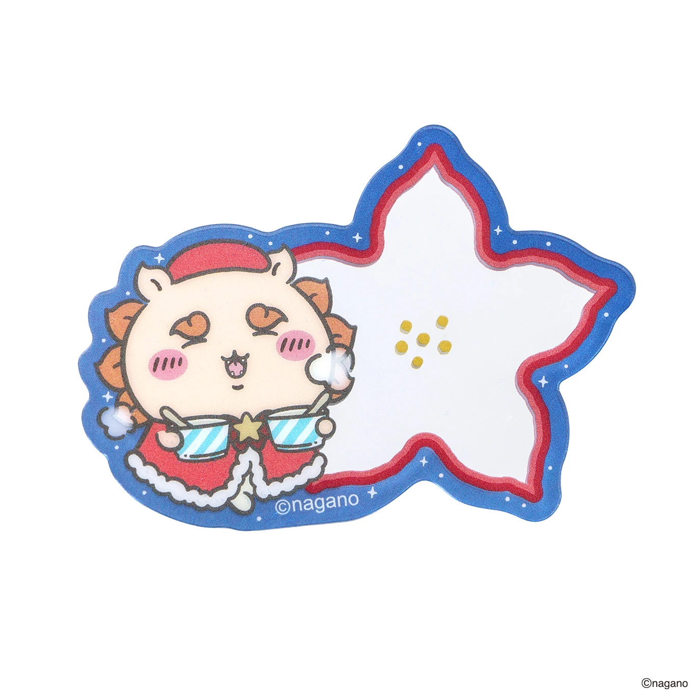 ちいかわクリスマスマーケット トレーディングミラーステッカー(全8種)（単品） 商品画像8
