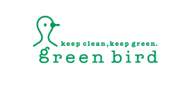 green bird
