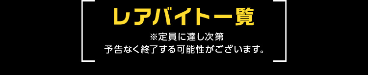 レアバイト一覧