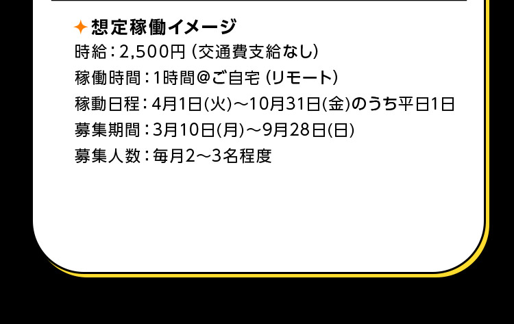 想定稼働イメージ
